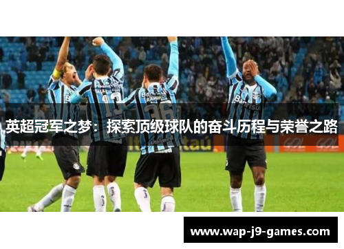 英超冠军之梦：探索顶级球队的奋斗历程与荣誉之路